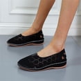 thumbnail image 6 of NOKIO Stylish Women'S Breathable Slip-On Flats Ladies Shoes Breathable Shoes Open Slip On Fashion Women Out Toe Flat Hollow Womens Casual Shoes Women'S Ballet Flats, 6 of 6