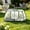 White#253, variant on Pop Up Plant Cover with Zipper Access, Bird Netting for Garden, Includes Ground Stakes
