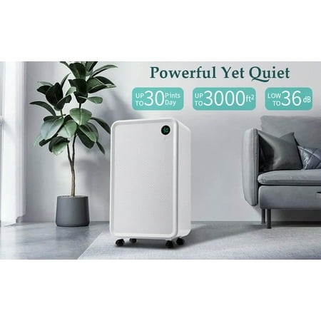 

Dehumidifier for Home with Auto Shut Off Air Filter 30 Pint Dehumidifier for Medium to Large Rooms and Basements