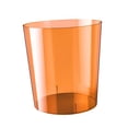 thumbnail image 2 of Papelera transparente redonda minimalista, contenedor de basura, cubo de basura para Marrón S, 2 of 9