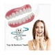 thumbnail image 1 of 2 juegos de dentaduras postizas, superiores e inferiores, naturales y cómodas, protegen los dientes y restauran una sonrisa segura, 1 of 5