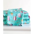 thumbnail image 1 of The Lakeside Collection Retro Happy Glamping Lifestyle Bedding Sheet Set, Full, 1 of 2