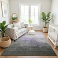 thumbnail image 7 of Addison Rugs Mayfield Premium Machine Washable Transitional Modern Lavender Rectangle Rug, 3' x 5', 7 of 7
