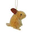 thumbnail image 2 of 3" Storybook Garden Bristled Sandy Brown Bunny Rabbit Christmas Figure Ornament, 2 of 2