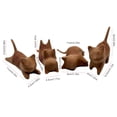 thumbnail image 2 of 3D Printed Bouncing Spring Desk Toy | Cute Decor Toy For Home Stress And Fun Miniature Animal Model, 2 of 7