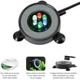 thumbnail image 4 of Disque de Pierre Bouillonnante pour Aquarium Multicolore à LED, Aquarium Rond avec LED à Changement de Couleur Automatique Multicolore 2 Pouces Multicolore 2 Pouces, 4 of 5