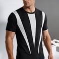 thumbnail image 6 of DYTTDG Men's Moisture Wicking Ice Silk T-Shirt, Breathable Mesh Short Sleeve Athletic Tops, Loose Fit Casual Summer Tee, 6 of 6