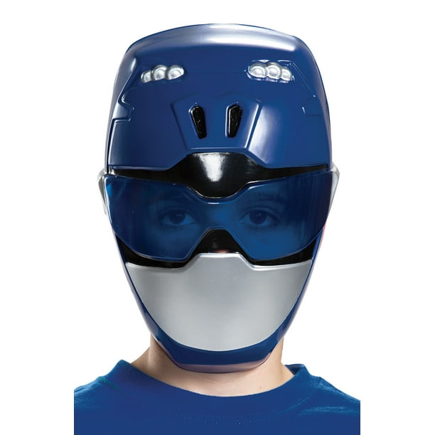 Child's Power Rangers Beast Morphers Blue Ranger Mask Costume Accessory - Walmart.com - Walmart.com