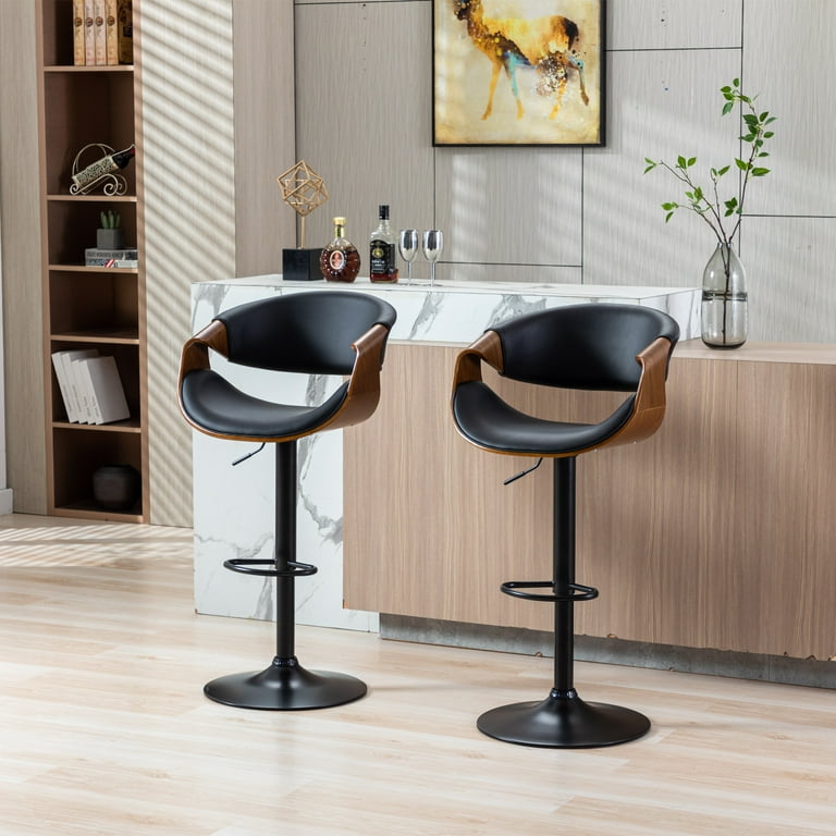 Furniture Barstools Linon Bentwood Stool Highsound Adjustable