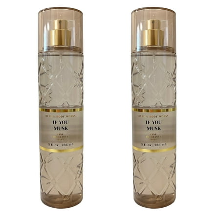 Bath & Body Works If You Musk Fine Fragrance Mist 8 fl oz 2 Pack