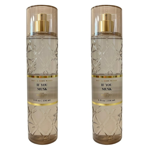 Bath & Body Works If You Musk Fine Fragrance Mist 8 fl oz 2 Pack