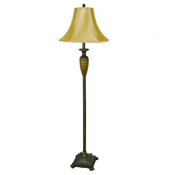Ore International 8233F Classic Floor Lamp - Honey