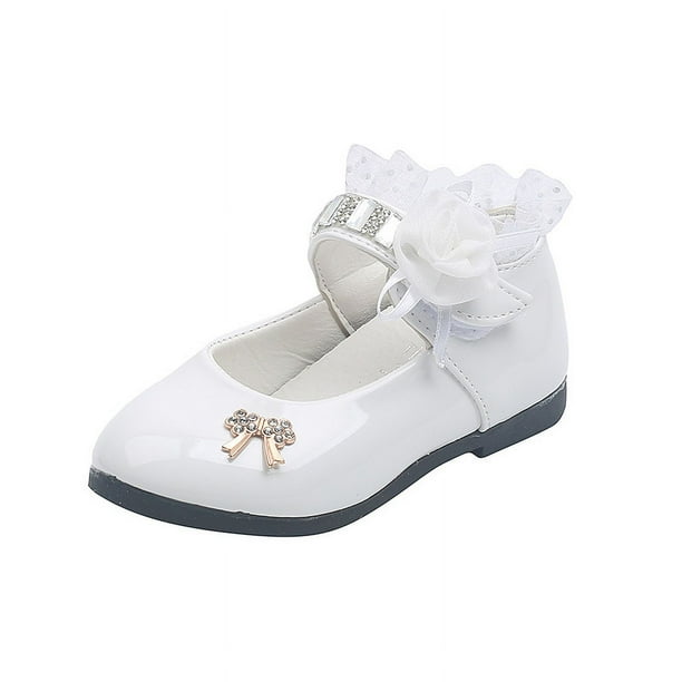 Zapatos de cuero para bebés, niñas pequeñas, princesas, estudiantes, zapatos individuales, zapatos para niñas, superficie suave, primavera y otoño, suela suave, zapatos para niños medianos y grandes