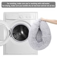 thumbnail image 4 of Donut Dog Cat Bed, Soft Plush Pet Cushion, Anti-Slip Machine Washable Self-Warming Pet Bed - Improved Sleep for Cats Small Medium Dogs (Multiple Sizes), 4 of 6