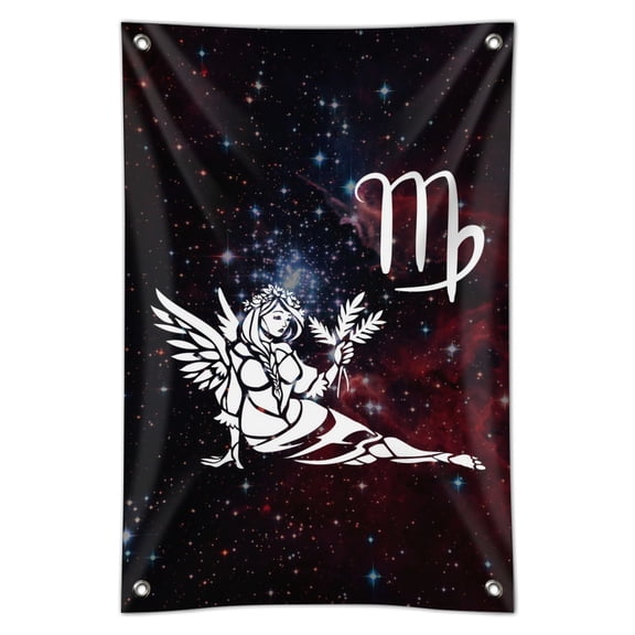 Virgo Maiden Zodiac Sign Horoscope in Space Home Business Office Sign
