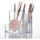 thumbnail image 2 of Makeup Organiser Brush Holder 3 Sections Acrylic Cosmetics Storage Case Stand for Makeup, Toothbrushes, Pen, Swab (Style B), 2 of 3