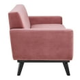 thumbnail image 2 of Modway Engage Performance Velvet Loveseat in Dusty Rose, 2 of 8