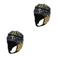 thumbnail image 1 of Naiovety EVA Goalkeeper Rugby Soccer Football Hat Head Protector Guard Rugby gris llama 2piezas, 1 of 6