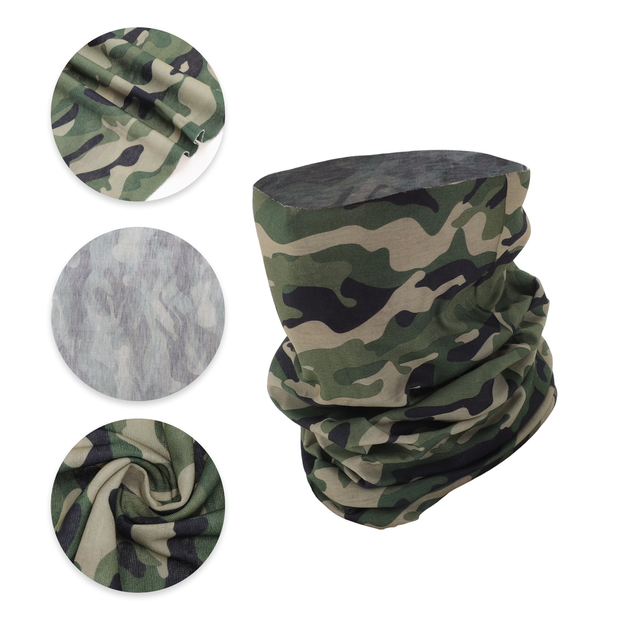 Unique Bargains Windproof Face Scarf Mask 1 Pc Green