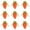 D, variant on Easter Carrot Shaped Treat Bags Bulk - 10/20/30 Pcs Fabric Drawstring Goodie Bags for Easter Basket Stuffers, Egg Candy, Party Supplies & Kids Gift Bags