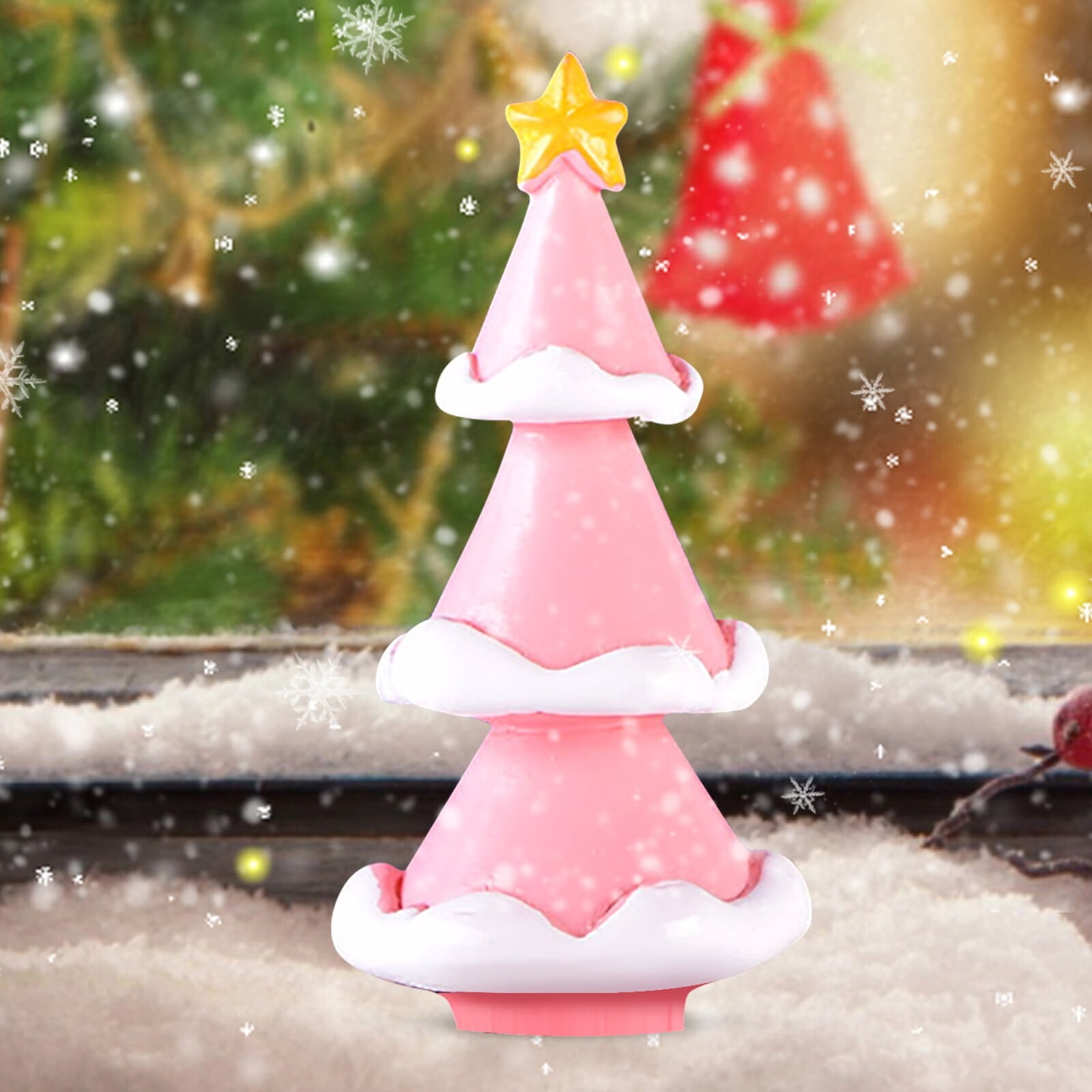 Christmas Small Decoration Resin Ornaments Christmas Tree Resin