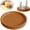 Orange, variant on Clearance Under $2.06! Decorative Tray for Coffee Table Tray Decor, Black Decorative Round Tray for Kitchen, Living Room, Home Decor