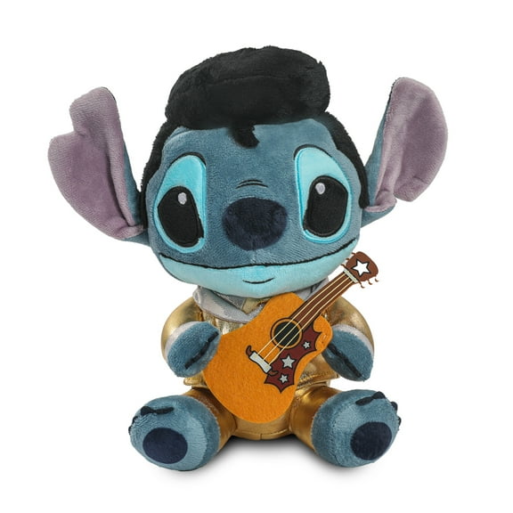 Kidrobot Phunny 7.5" Gold Elvis Stitch Plush Toy