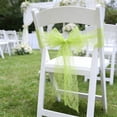 thumbnail image 4 of AUNVITO Chair Back Gauze Chair Back Decoration Lace Jacquard 7 x 108 Inch Chair Sash Bow Tie for Wedding Party Home Decoration Item, 4 of 6