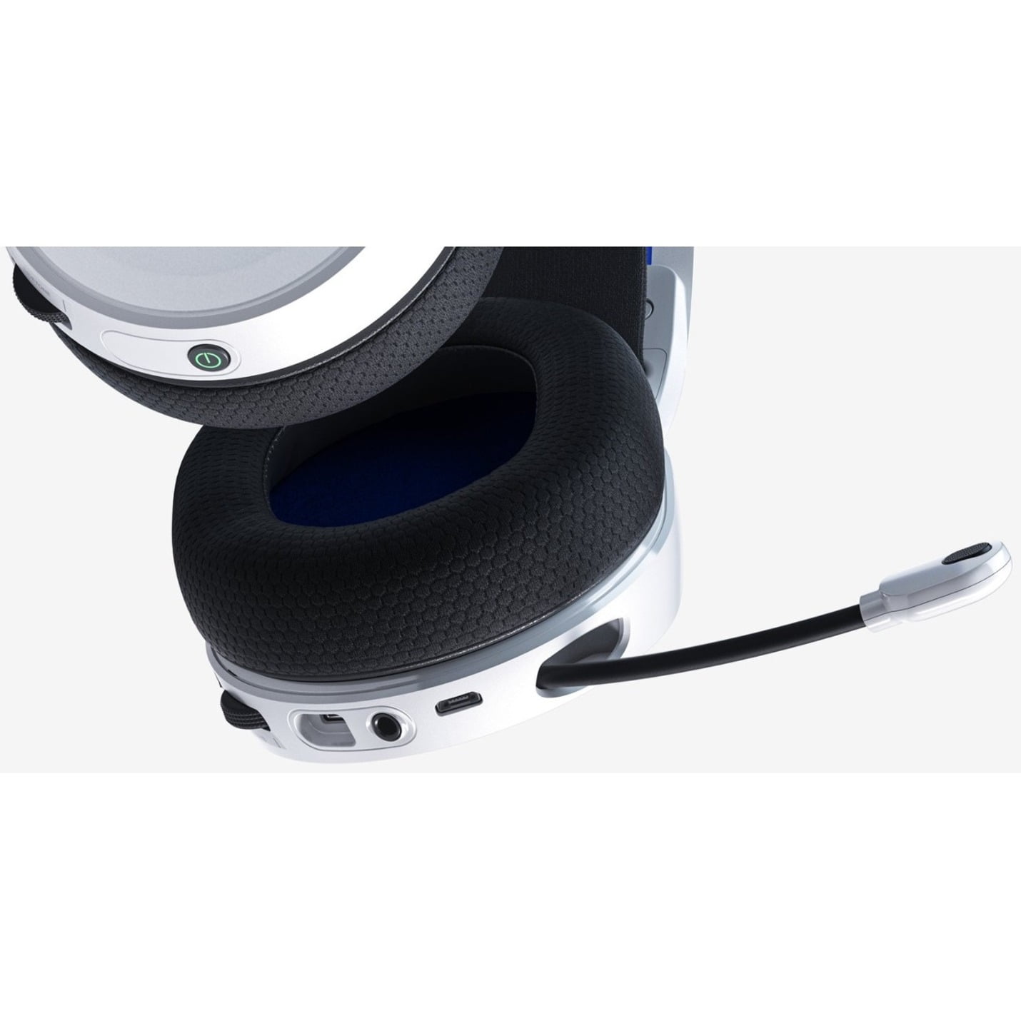 SteelSeries Arctis 7P Headset full size 2.4 GHz wireless USB C white for Sony PlayStation 4 Sony PlayStation 4 Pro Sony PlayStation 4 Slim Sony PlayStation 5 Walmart