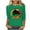 A01-Green, variant on ZVAVZ Womens Tops Summer 2025,Ladies Black History Tunic Tees 3/4 Sleeve Round Neck Pullover Balck History Attire Blouse Tops Flash Sale Black 3XL