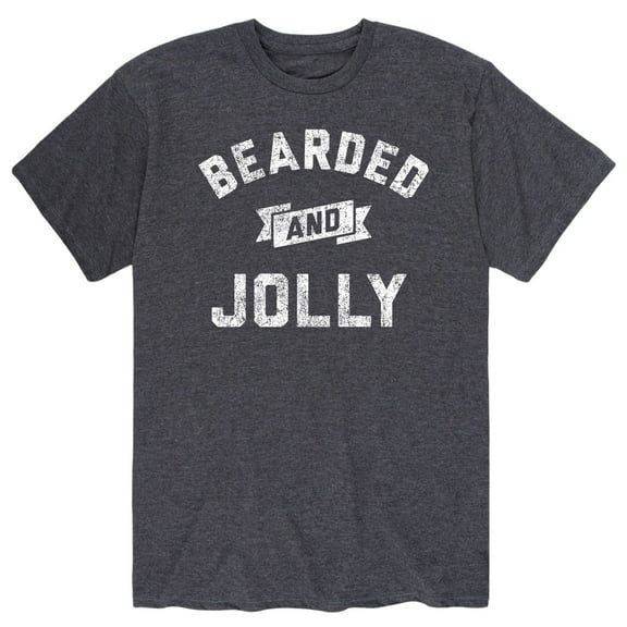 Instant Message - Bearded And Jolly - Men's Short Sleeve Graphic T-Shirt