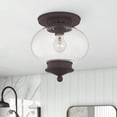 thumbnail image 5 of Livex Lighting Harbor Ceiling Mount in Bronze, 5 of 9