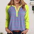 thumbnail image 2 of Godom Blouses for Women Fall Long Sleeves V Neck Tops Casual Knit Tunic Loose Fit T Shirt, 2 of 7