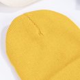 thumbnail image 5 of Yesbay Knitting Hat Men Women Brimless Hat Winter Soft Breathable Warm Stretchy Hat Outdoor Wear, 5 of 9