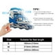 thumbnail image 2 of Patines TFixol Azul y Blanco L(Talla 39-42), 2 of 8
