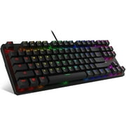 87-key Mechanical Keyboard, RGB LED, Outemu Blue Switch, Green Axis Keyboard, Gaming Keyboard