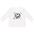 thumbnail image 3 of Inktastic Soccer Breakthrough Boys or Girls Long Sleeve Toddler T-Shirt, 3 of 5
