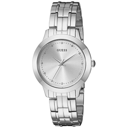 GUESS Women's Stainless Steel Petite Casual Watch (Best Designer Brands For Petites)
