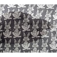 thumbnail image 4 of oneOone Viscose Chiffon Fabric Rabbit Block Printed Craft Fabric BTY 42 Inch Wide, 4 of 4