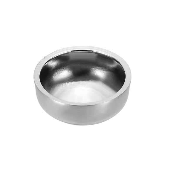 Uxcell Pipe End Cap (1" OD) -316 Stainless Steel Round Tube Fitting Cap Polished Weld Pipe Cover, Stable Plumbing HVAC, Fits Food/Water/Gas Tubing