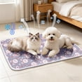 thumbnail image 5 of Dog Cooling Mat 2.0, 18" x 24" Thick & Durable Cooling Mat for Dogs, Waterproof Ice Silk Cooling Mat for Dogs & Cats, Portable & Washable Pet Cooling Blanket, Beds for Summer Washable & Non-Toxic, 5 of 6