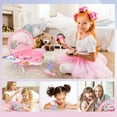 thumbnail image 2 of Vanity Set with Music and Lights for Girls Toys 3-5-7, Pretend Play Vanity Set Kids Toys for Girls 3 4 5 6 7 Year Old, Birthday Gifts Toys for Girls 3-6 Years, 2 of 6