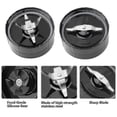 thumbnail image 3 of Replacement Parts Compatible With Magic Bullet 250w, Mono-wing / Cross Blade Blender Replacement Accessories, Sealing Gaskets, 3 of 5