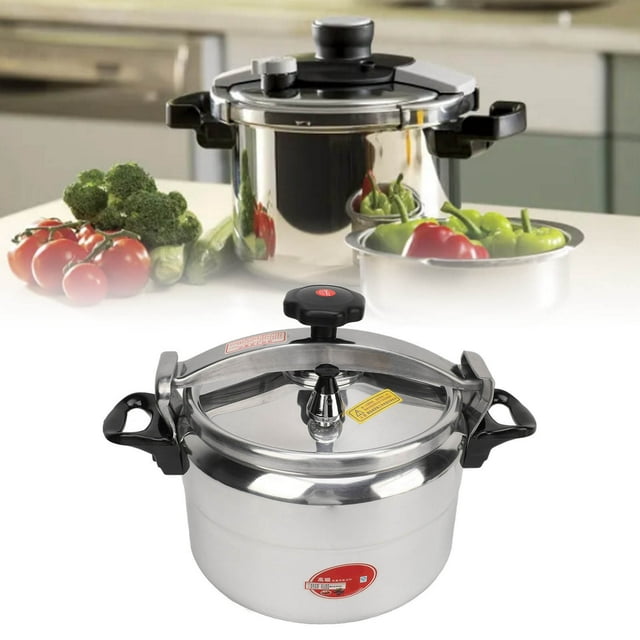 Pressure Cooker Aluminum Alloy Twist Open Lid Reinforced Handles For Home Commercial Use