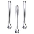 thumbnail image 4 of 3Pcs Stainless Steel Ice Tongs Serving Food Tongs Restaurant Kitchen Tongs, 4 of 6