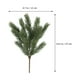 thumbnail image 2 of BESTYASH 3Ud Adornos De Ramas De Pino Artificial Verde Para Guirnaldas Y Arreglos Festivos Duraderos, 2 of 8