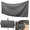 Gray, variant on Magnetic Beach Towel Oversized Quick-Dry Microfiber Towel with Magnetic Closure, Super Absorbent & Sand-Resistant for Beach, Pool, Travel, Gym & Camping 75"x30" (Deep Blue)