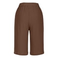 thumbnail image 6 of Pants for Women Casual Work Stretchy Slim Fit Trousers Office Slacks with Pockets, 6 of 6
