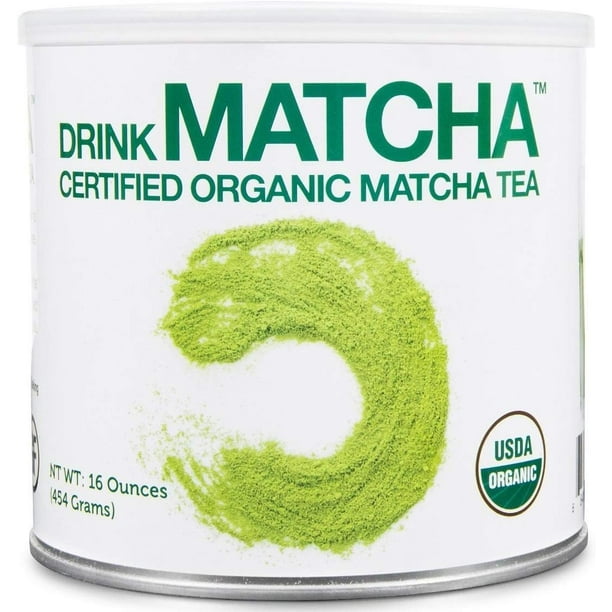 Drink Matcha USDA Organic 100 Pure Matcha Green Tea Powder Over 10X Antioxidants of Brewed