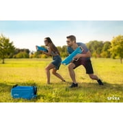 SPYRA Manual Water Blaster, Outdoor Squirt Gun for Pool Games, SpyraLX, Blue